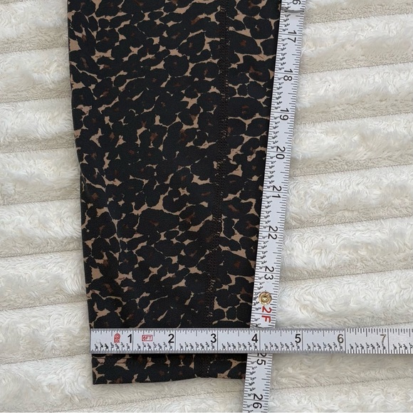 VARLEY Let’s Move High Rise Cheetah Print Leggings Small - Picture 6 of 6